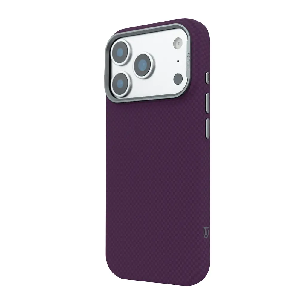 Чохол ArmorStandart LikeCarbon2 MagCase для Apple iPhone 18 Pro Max / 17 Pro Max Kevlar Dark Cherry - фото 5