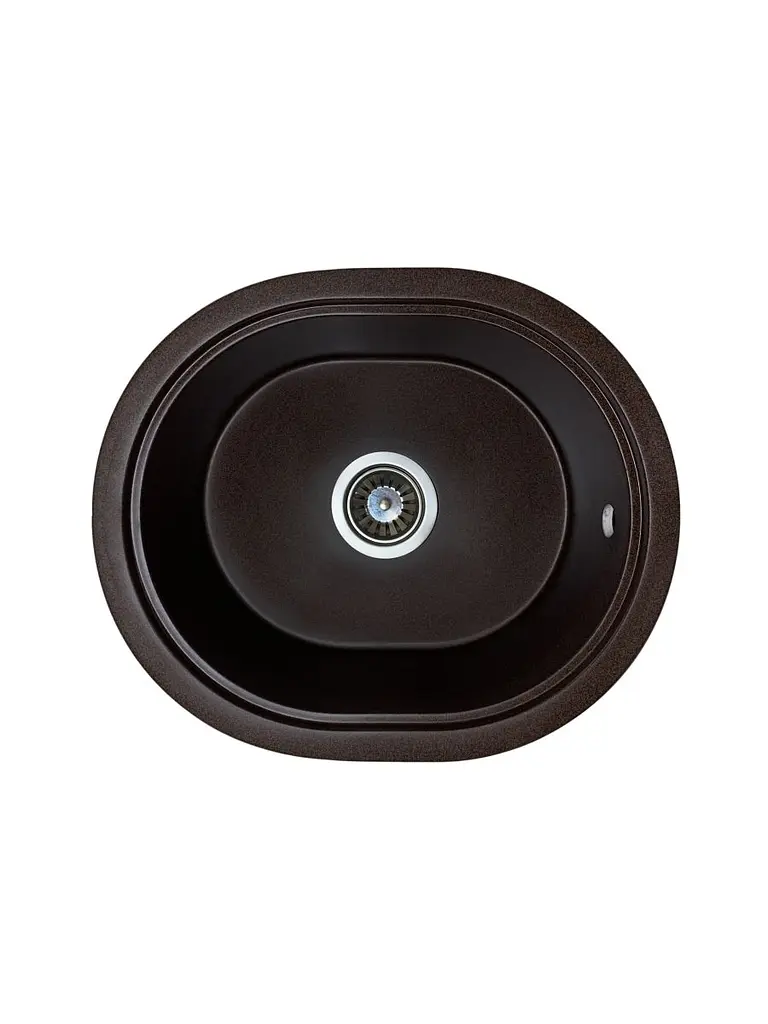 Кухонна мийка Adamant CIRCUM mokko 500x425x180 мм, без крила 50 см - фото 5