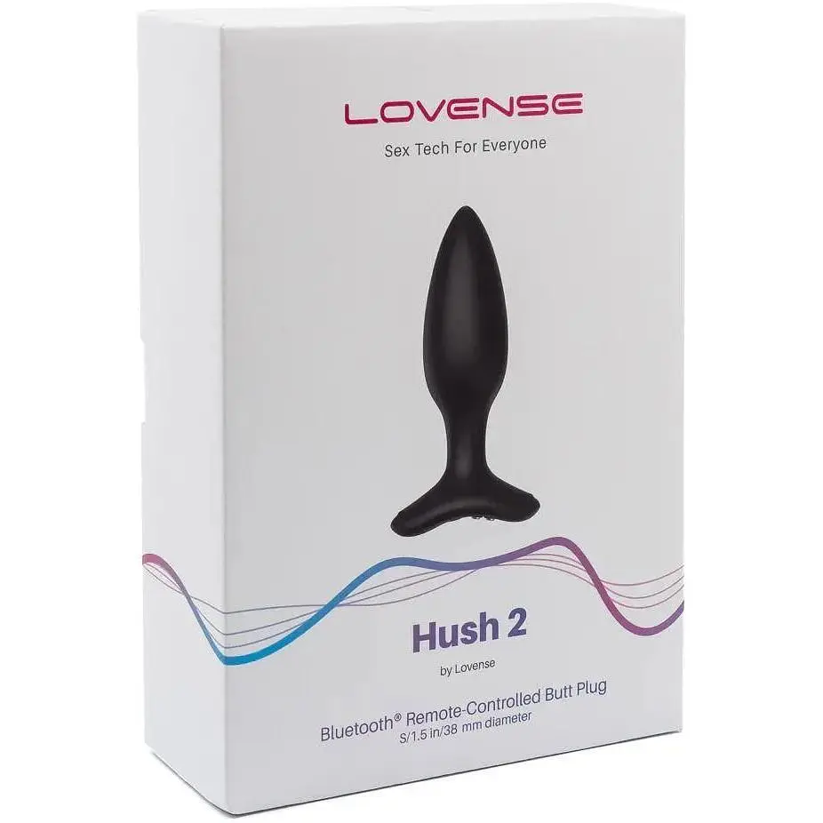 Анальная смарт-вибропробка Lovense Hush 2 S - фото 4
