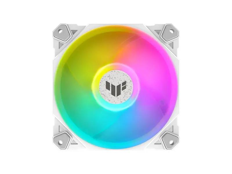 Вентилятор для корпусу Asus TUF Gaming TF120 ARGB Fan - Triple Fan Kit with ARGB Controller White (90DA0033-B09030) - фото 3