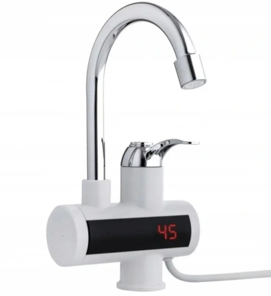 Водонагрівач WATER HEATER RX-002 • Проточний електричний водонагрівач з ЖК-дисплеєм для кухні ванної та гаража