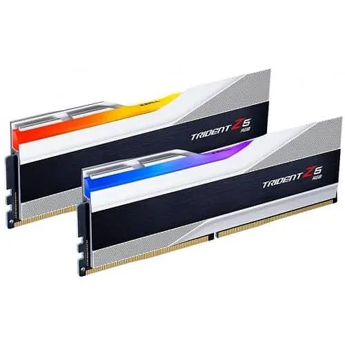 Модуль пам'яті G.Skill DDR5 64GB (2x32) Trident Z5 6000Mhz RGB Silver (F5-6000J3238G32GX2-TZ5RS) - фото 2