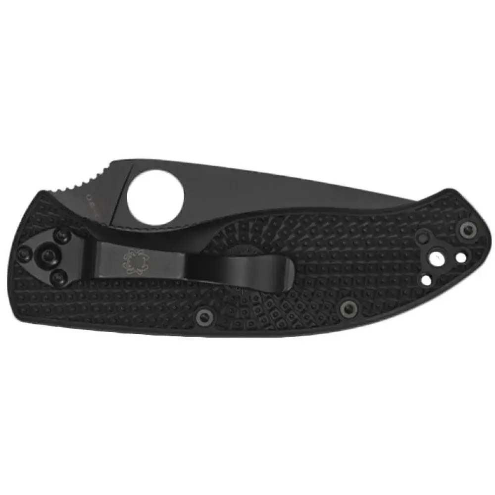 Ніж Spyderco Tenacious Black Blade Lightweight - фото 2