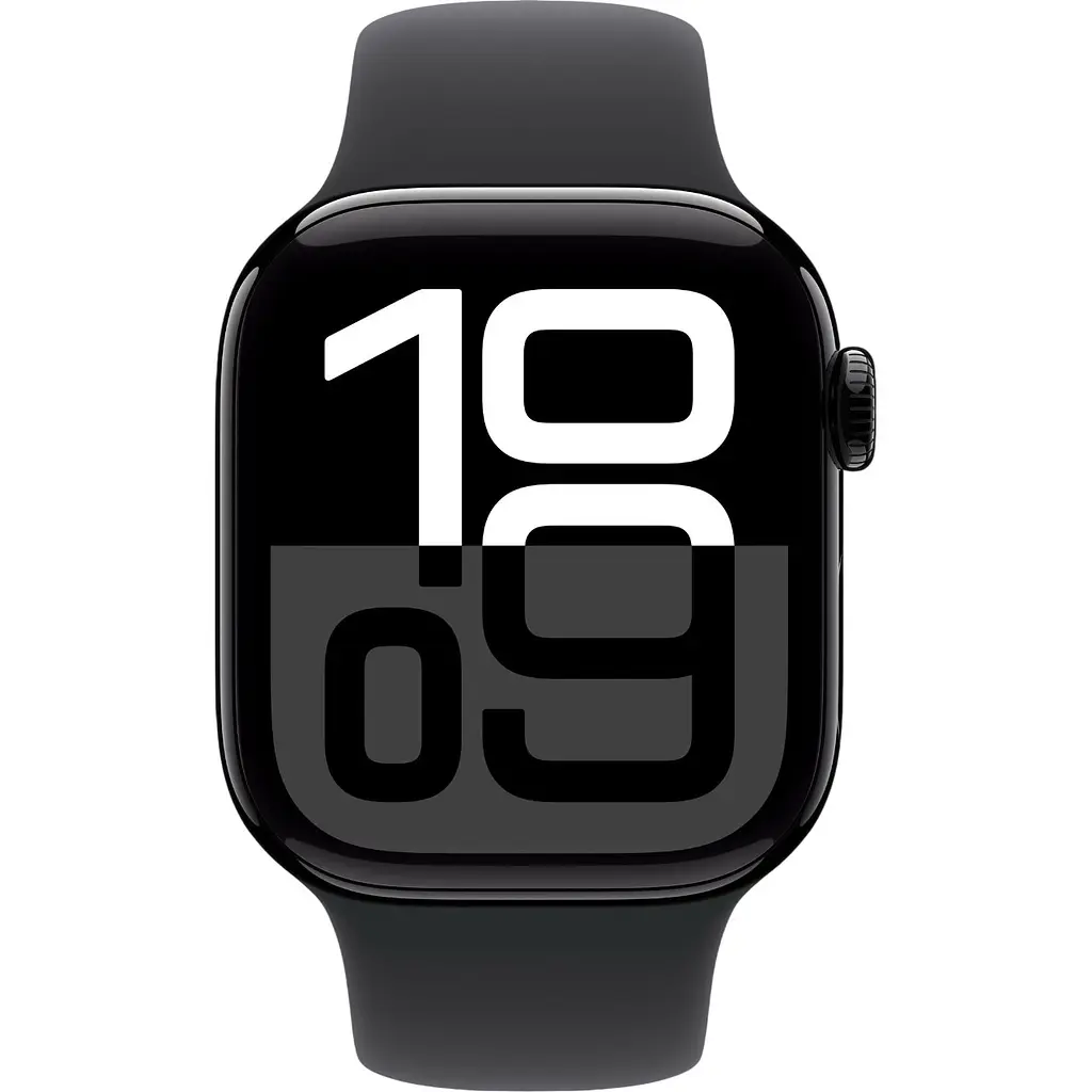 Смарт-годинник Apple Watch Series 10 GPS 42mm Jet Black Aluminum Case with Black Sport Band M/L [MWWF3] [114952] - фото 2