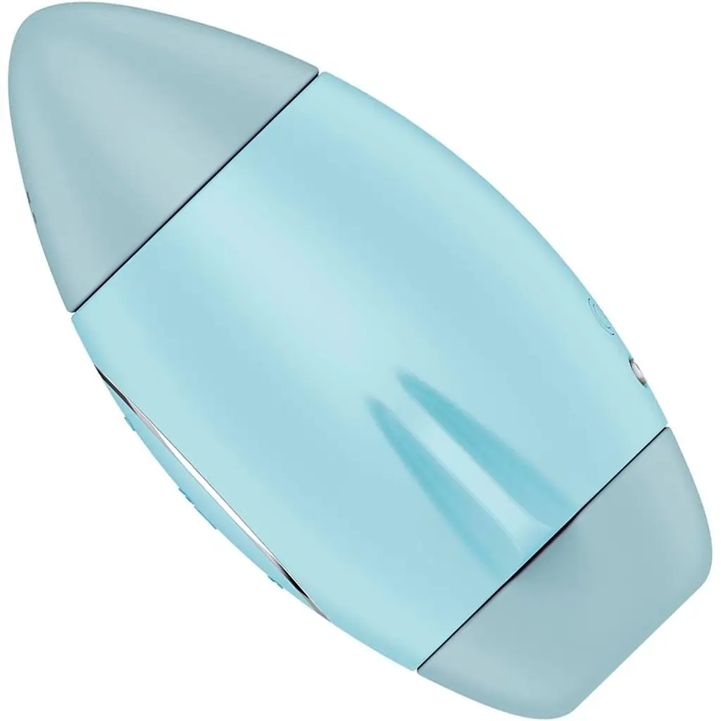 Вакуумний стимулятор Satisfyer Mission Control Blue (SO8969) [108369] - фото 5