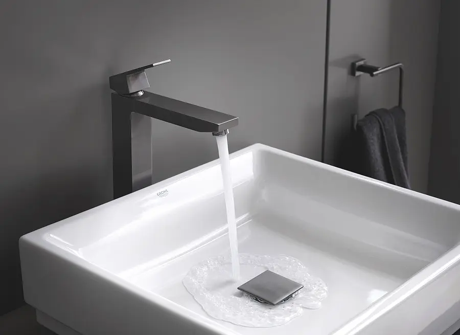 Умивальник Grohe Cube Ceramic накладний 500x490 мм 3948100H, Білий - фото 3