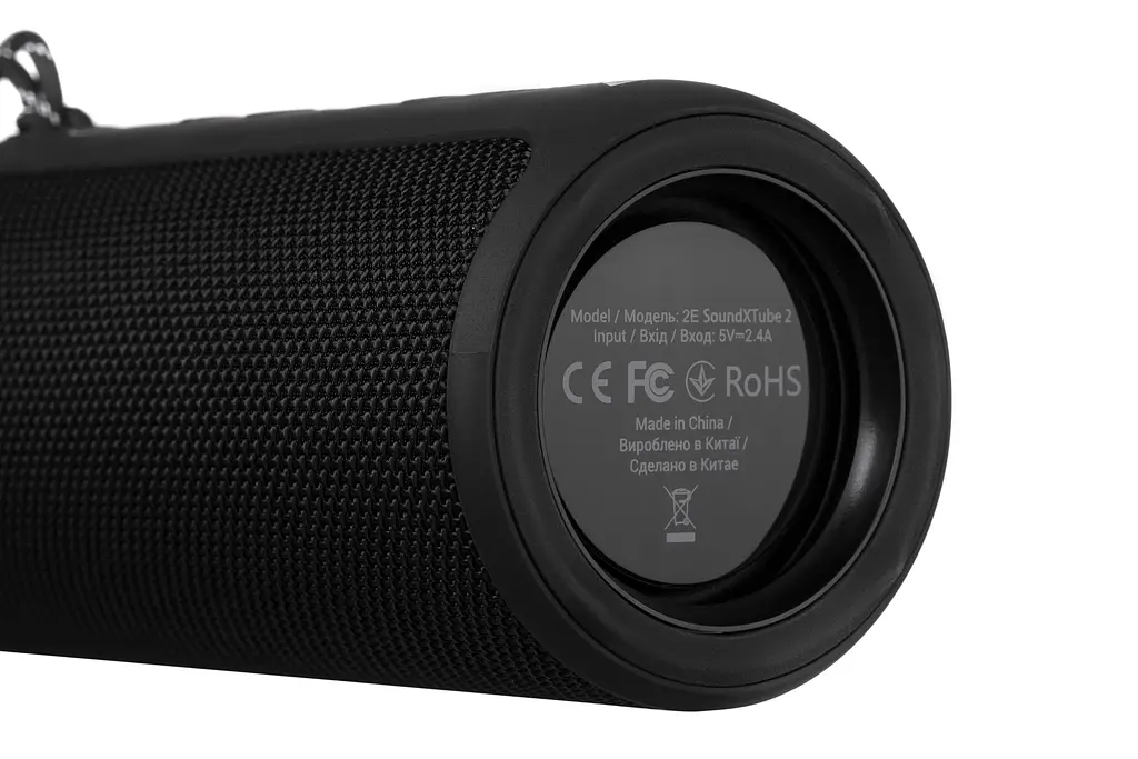 Акустична система 2E SoundXTube TWS MP3 Wireless Waterproof Black (2E-BSSXT2WBK) - фото 5