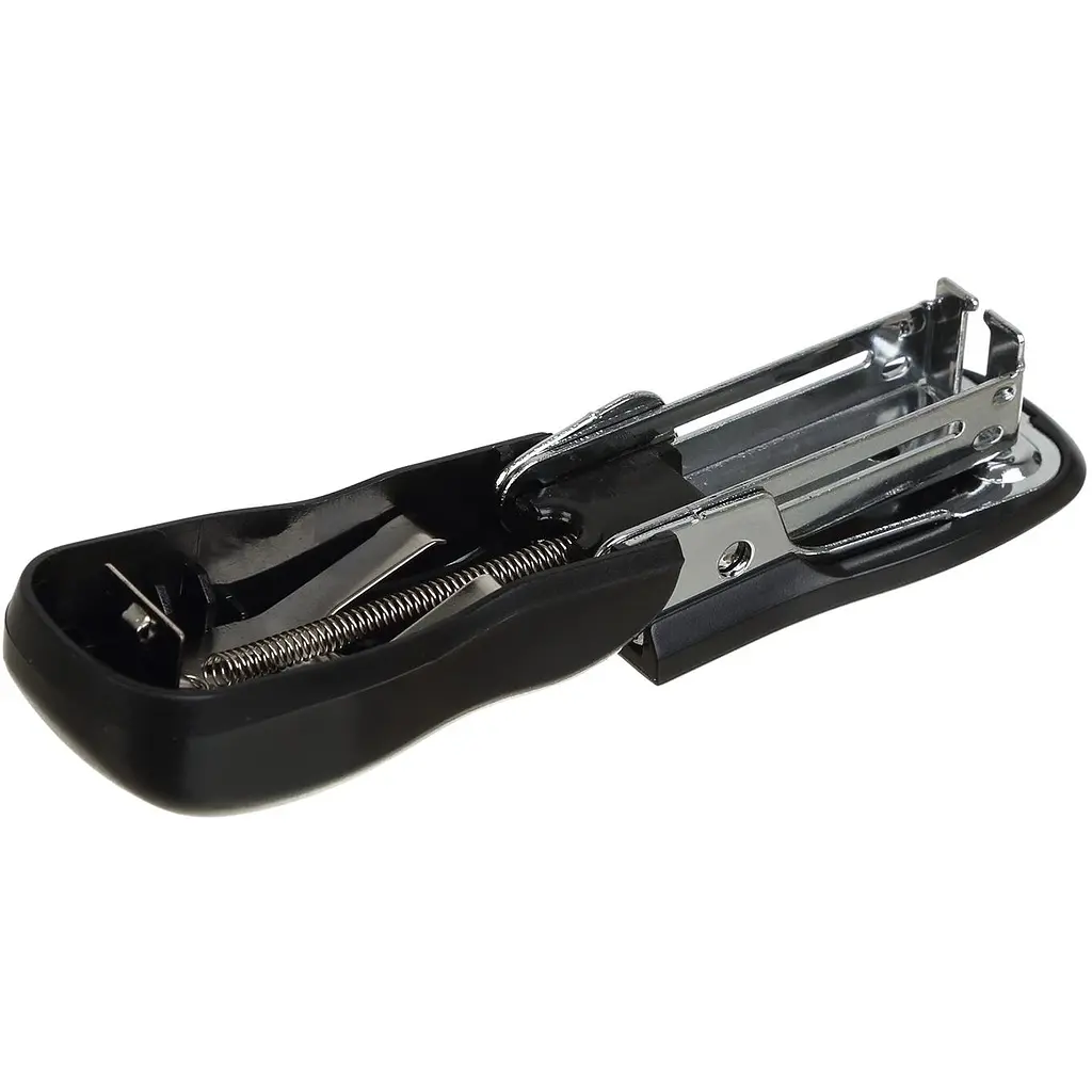 Степлер Buromax Міні пластиковий №24/6, 26/6, 10 аркушів чорний (BM.4216-01) - фото 3