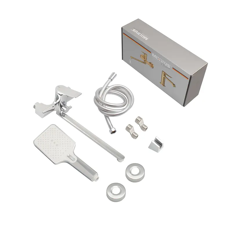 Смеситель для ванны Mixxus Premium Degas 006 (Euro) MI8247, Хром - фото 5