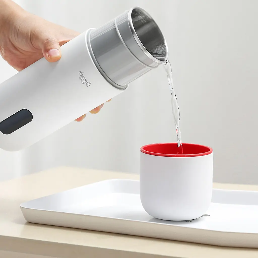 Електричний термос Xiaomi Deerma Electric Hot Water Cup (DEM-DR035) 0.35л - фото 3