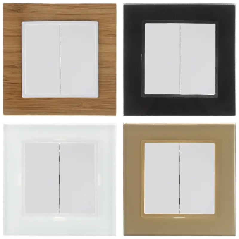 Вимикач Brille двоклавішний білий NB-2V2 wh - фото 5