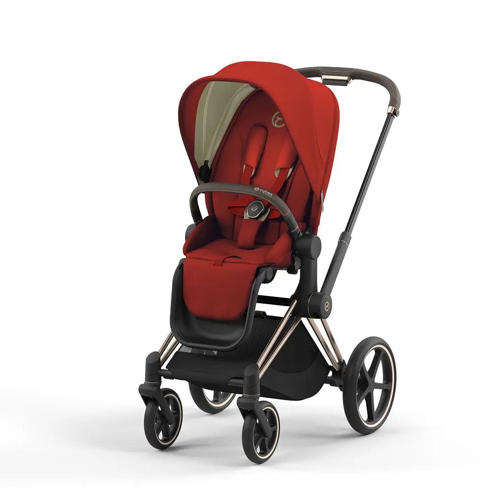 Чохол тканинний для прогулянкового блоку Cybex Priam Autumn Gold - фото 4