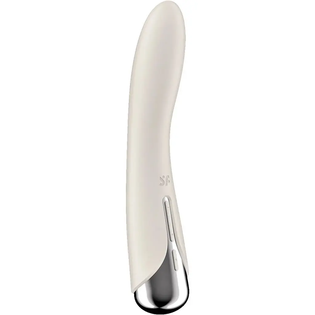 Вібратор Satisfyer Spinning Vibe 1 Beige - фото 5
