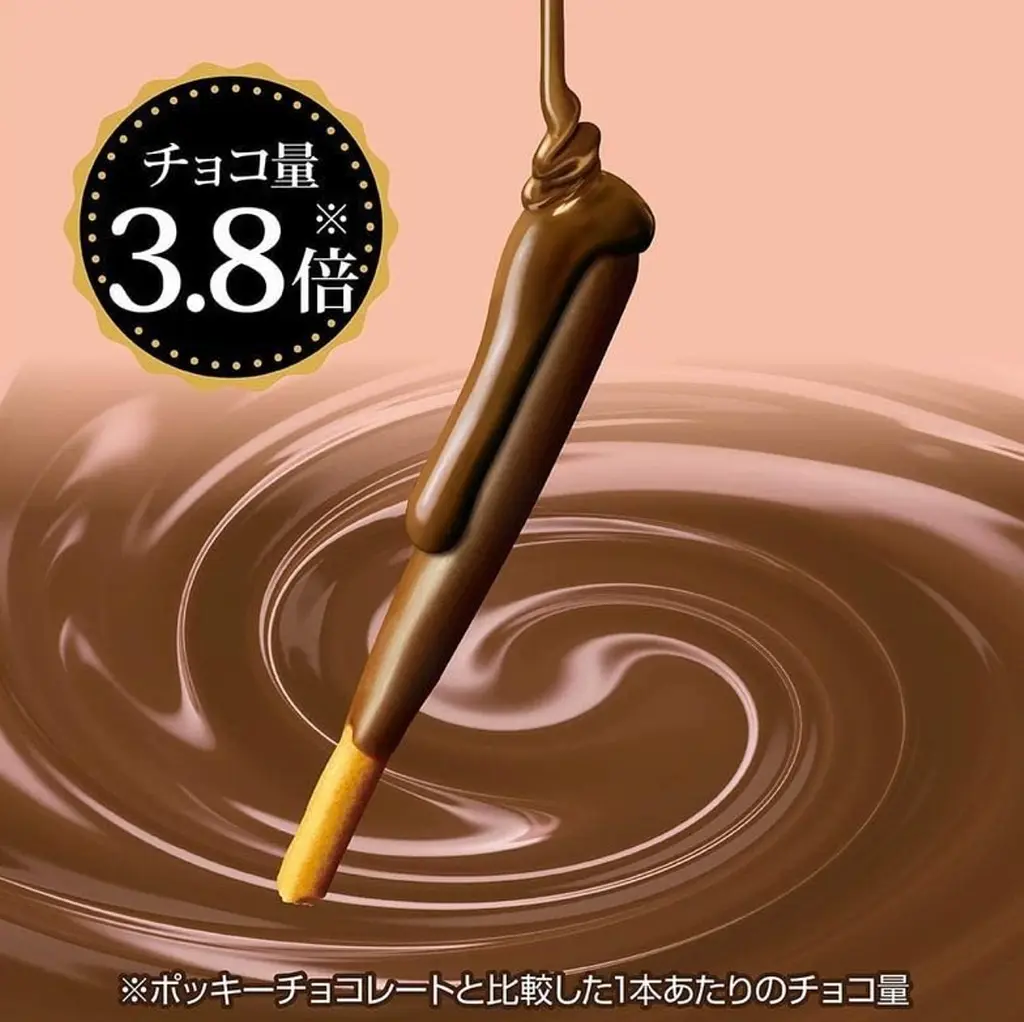 Японські палички Glico Pocky Luxury Milk Chocolat 10х2шт, 110г - фото 6