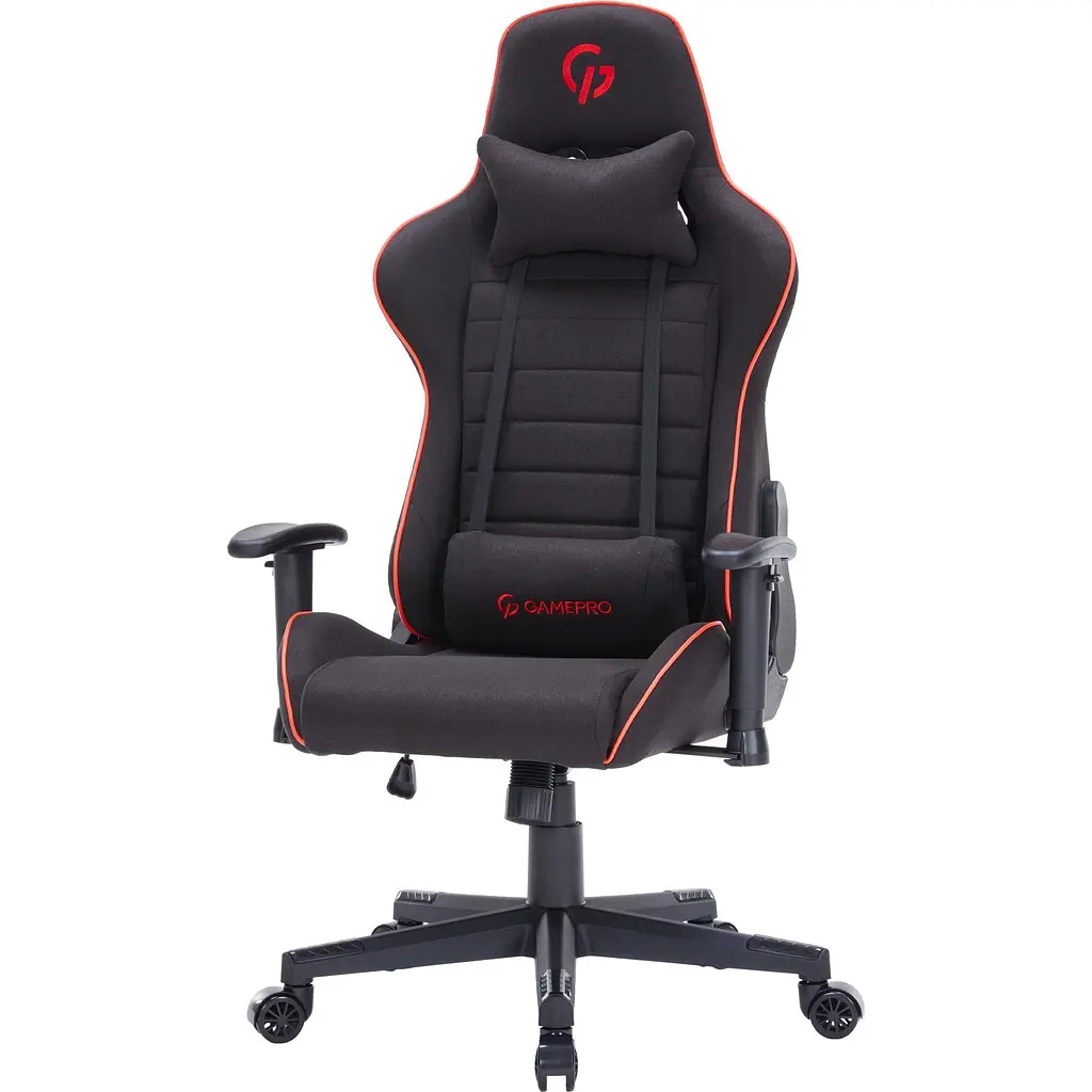Геймерське крісло GamePro GC575FB Fabric Black&Red [163692] - фото 3