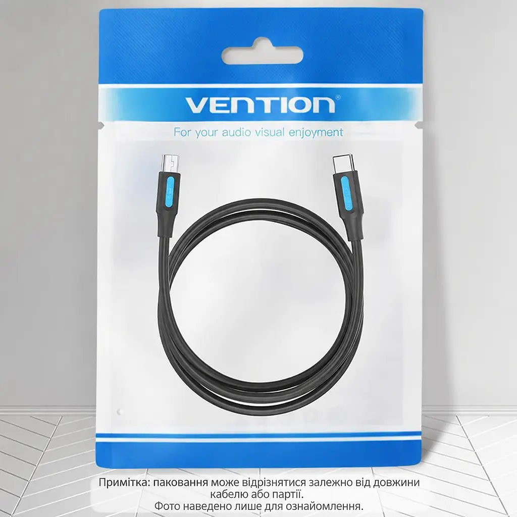 Кабель Vention COWBH USB-C - Mini-USB 2 м чорний (COWBH) - фото 14