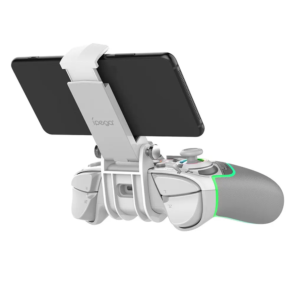 Геймпад iPega PG-9666SB з підтримкою PS/PC/Android/IOS з RGB підсвічуванням сірий - фото 3