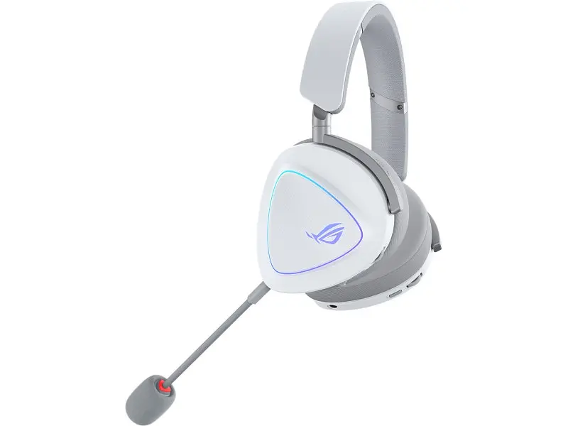 Навушники з мікрофоном Asus ROG Delta II White (90YH03W0-BHUA10) - фото 3