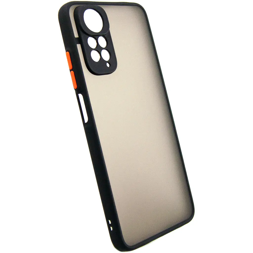 Чехол для мобильного телефона Dengos Matte Xiaomi Redmi Note 11 (black) (DG-TPU-MATT-113) - фото 2