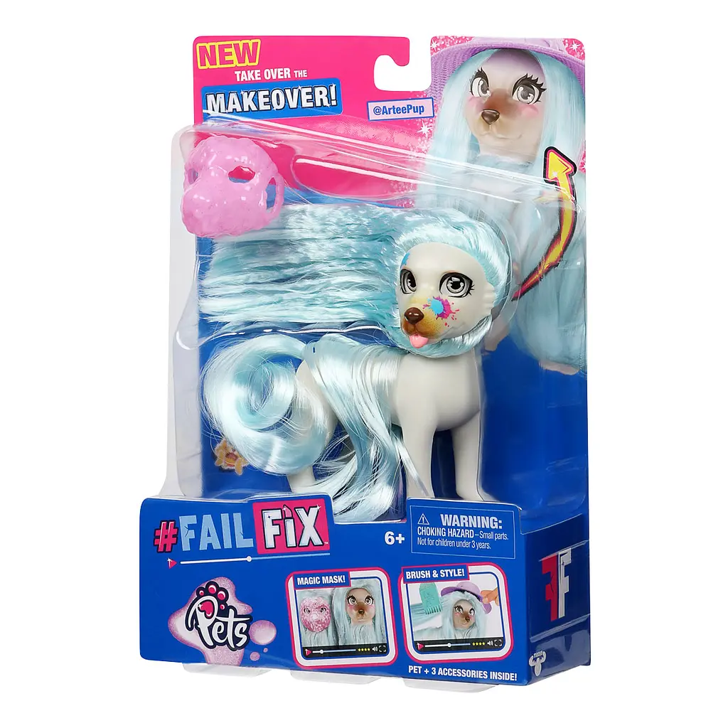Ігровий набір з вихованцем Failfix Total Makeover Щеня Арті (12820) - фото 11