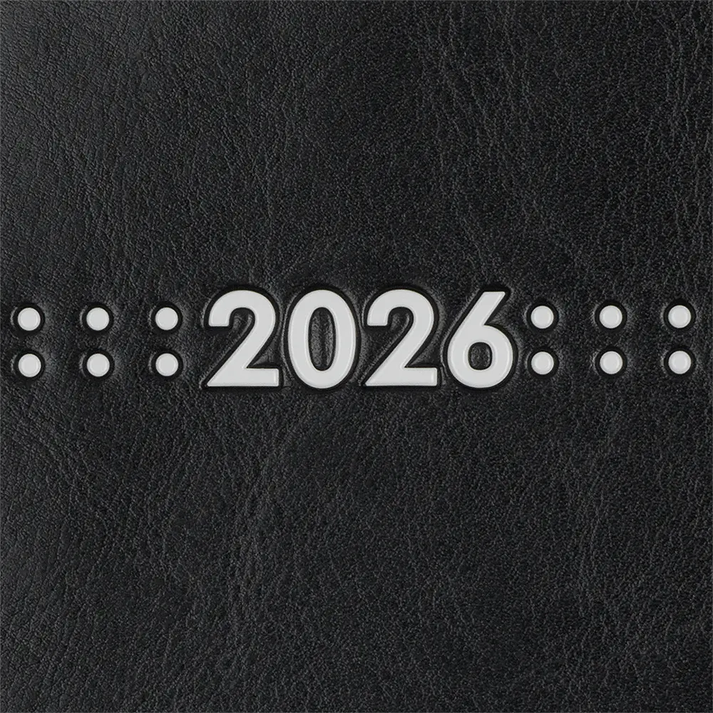 Щоденник датований Buromax Memory 2026 A5 штучна шкіра сірий (BM.21151-09) - фото 3