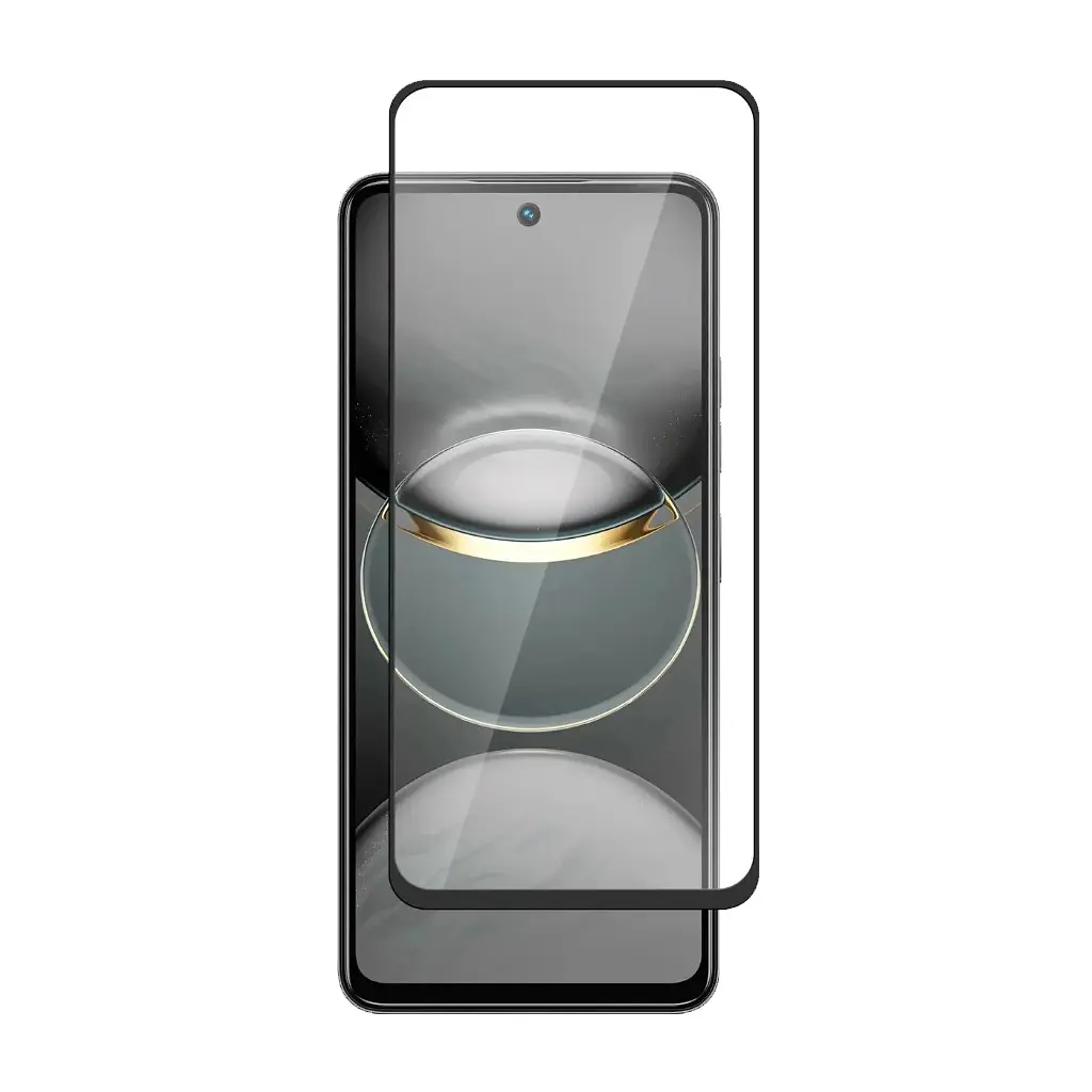 Стекло защитное BeCover Tecno Spark 30 Pro (KL7) Black (713080) - фото 2