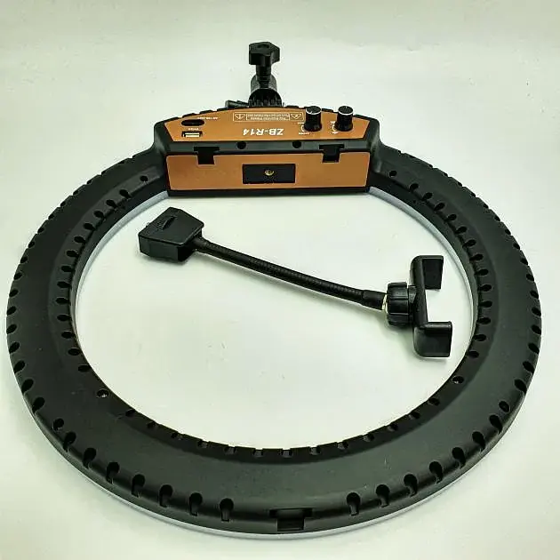 Світлодіодна кільцева лампа XPRO ZB-R14 35 см (MER-14339_1302) - фото 6