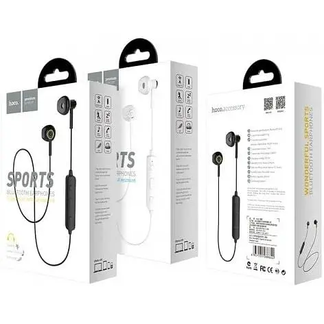 Наушники Hoco Wonderful Sports Bluetooth ES21 черные - фото 2