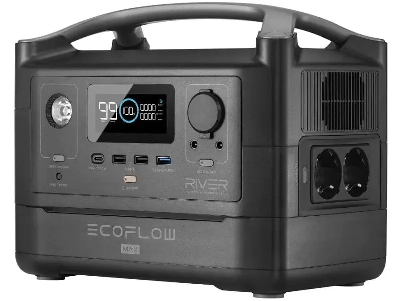 Зарядна станція EcoFlow RIVER Max (EFRIVER600MAX-EU, PB930425) - фото 2