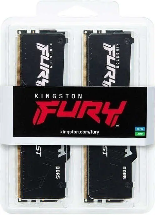 Память для настольных компьютеров Kingston FURY 32GB (2x16GB) DDR5 6000MHz Beast RGB EXPO (KF560C30BBEAK2-32) - фото 2