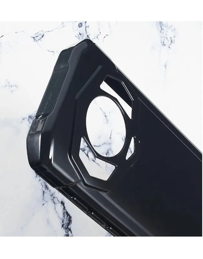 Оригінальний бампер/чохол Doogee s98/s98 pro black (чорний) - фото 2