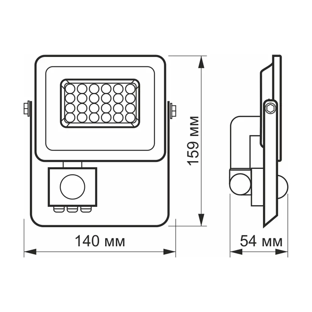 Прожектор Videx LED F2e 20W 5000K (VL-F2e205W-S) - фото 6