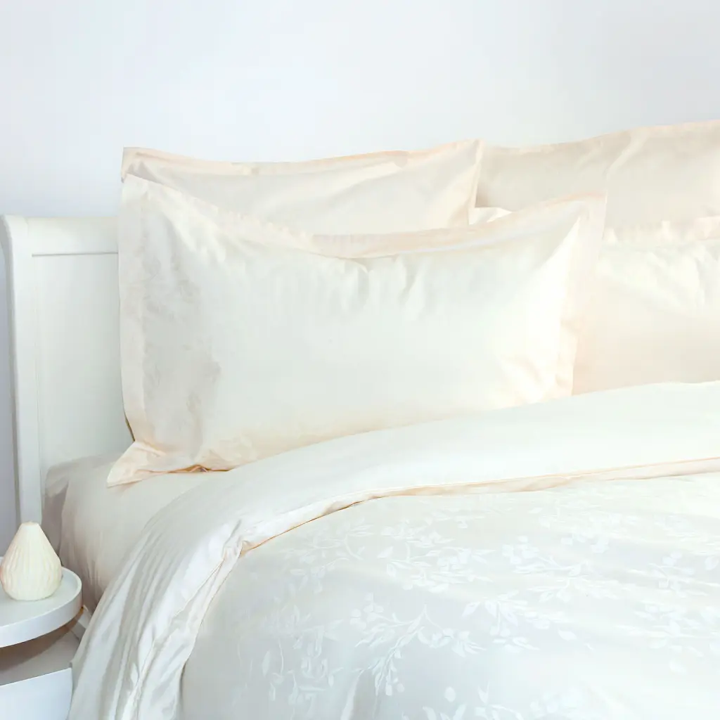 Комплект постільної білизни ТЕП Grace Jacquard Milky євро (2-04547_31835) - фото 4