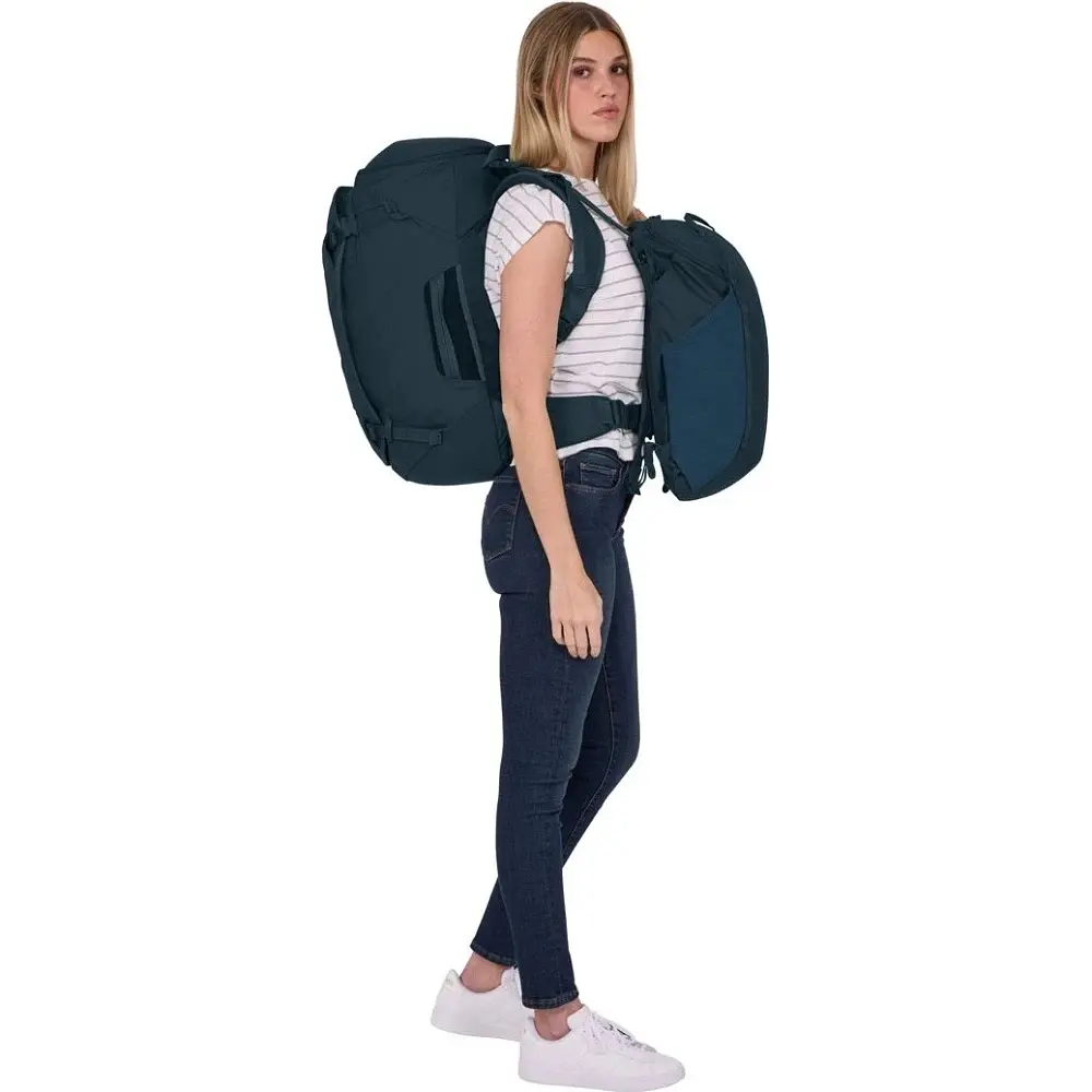 Рюкзак для активного відпочинку Thule Landmark Travel Pack TLPF-260 Woman Darkest Blue 60 л (3205315) - фото 15