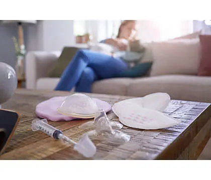 Силиконовые накладки на соски Philips Avent, размер М, 2 шт. (SCF153/03) - фото 6