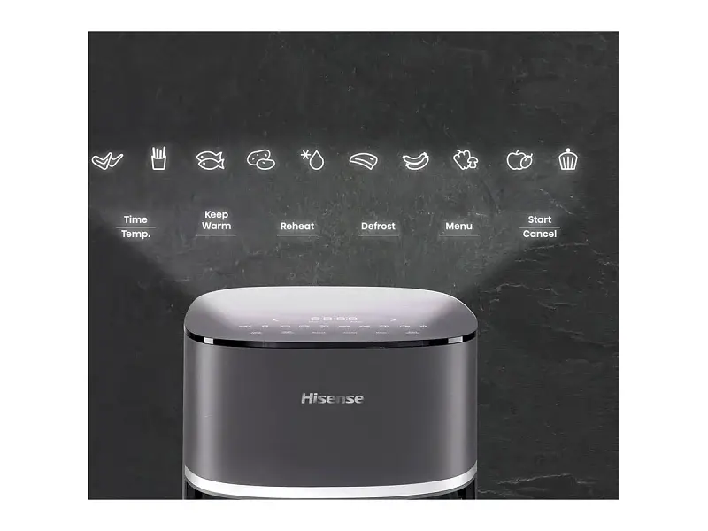 Мультипіч (аэрофритюрниця) Hisense HAF1600D - фото 3