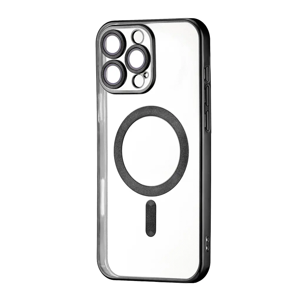 Чохол Ductil Metallic Edge with MagSafe (Protected Camera & Lens) iPhone 16 Pro Max Black