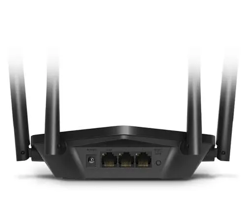 Роутер Mercusys MR60X Wi-Fi 802.11ax, 1775Mb, 3 LAN 10/100/1000Mb, поддержка MU-MIMO/MIMO - фото 2