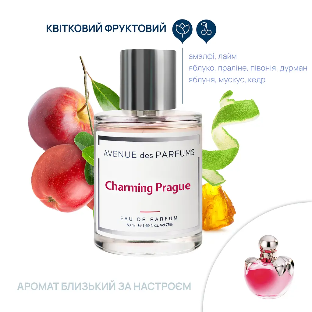 Парфюмерная вода Charming Prague Avenue des Parfums 50 мл - фото 2