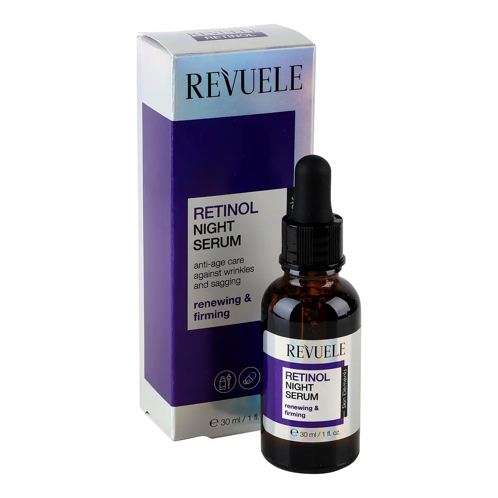 Сироватка для обличчя Revuele Retinol, нічна, зволожуюча, 30 мл - фото 2