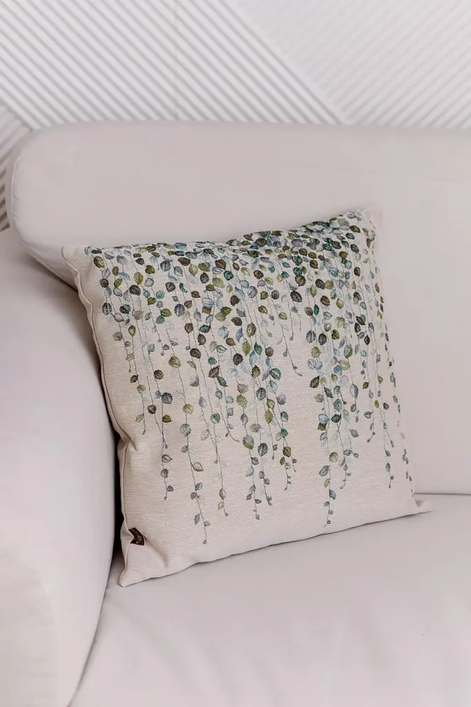 Подушка декоративна 45х45 см Herbal Діхондра ПРОВАНС (035498) - фото 2