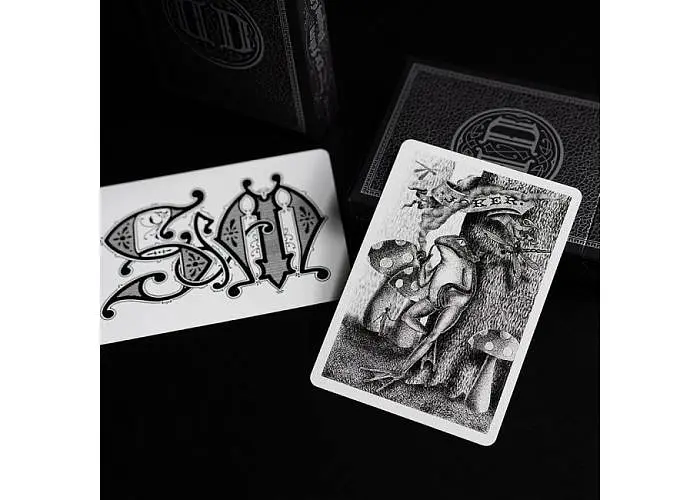 Карти гральні United States Playing Card Company Smoke & Mirrors 15th Anniversary Editon - Smoke (white box) (ВР_SMAES) - фото 6