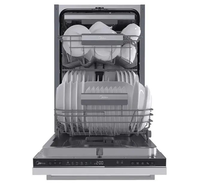 Посудомийна машина MIDEA MID45S340i-C (вбудована, 45см) - фото 2
