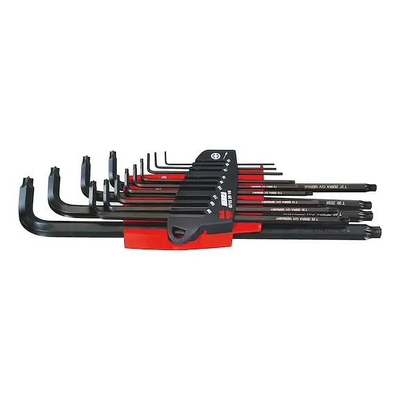Набір викруток Wurth Zebra Black кутові TX5-45 13шт(07153910)