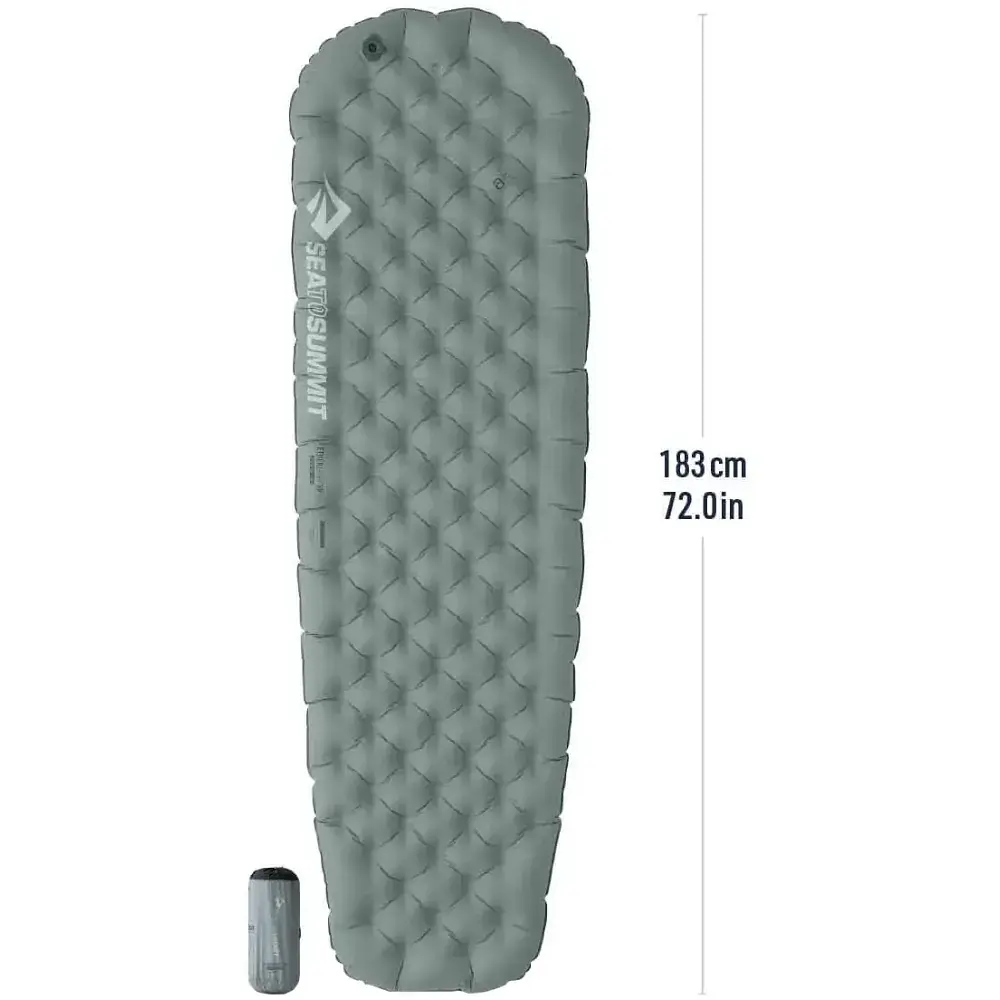 Килимок надувний Sea To Summit Ether Light XR Insulated ASC Mat Regular Dark Gray - фото 3