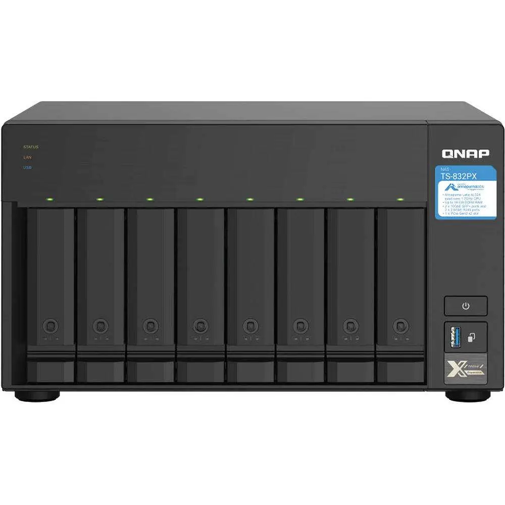 Сетевой накопитель Qnap TS-832PX-4G - фото 2