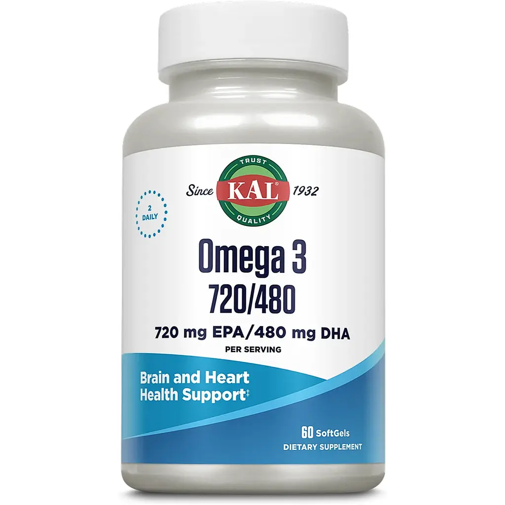 Омега-3 720 EPA / 480 DHA KAL 60 м'яких капсул