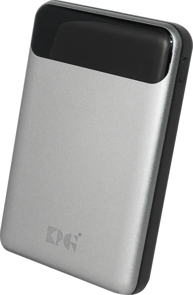 Power Bank King Power WPG-107 Magnetic 10000mah 22.5W QC3.0 LED black EU - фото 3