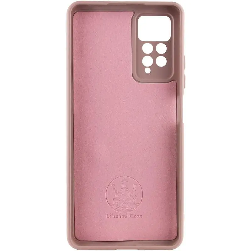 Чохол Lakshmi Silicone Cover Full Camera (AAA) with Logo для Xiaomi Redmi Note 11 (Global) / Note 11 Рожевий / Pink Sand - фото 2