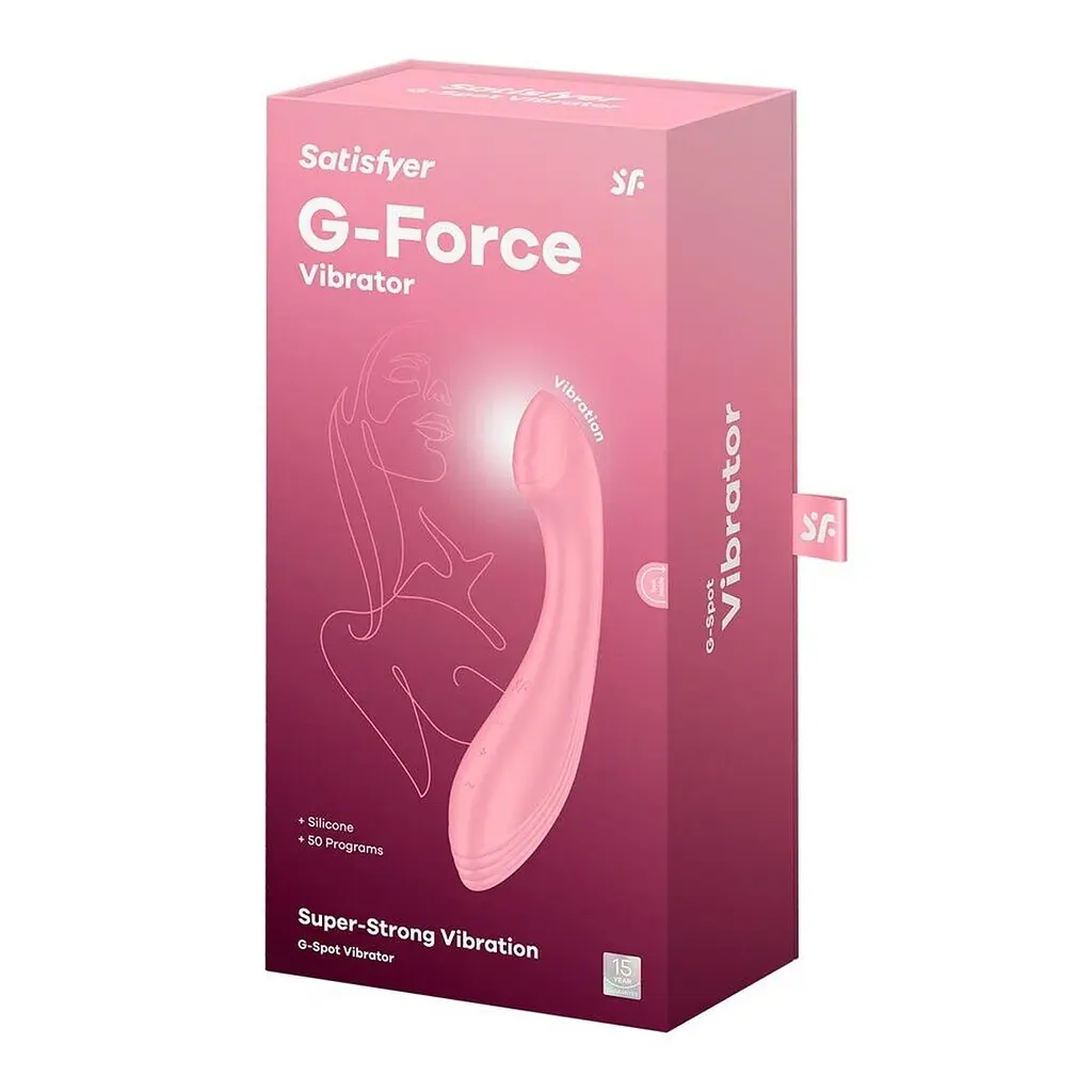 Вібратор Satisfyer G-Force 19 см рожевий - фото 7